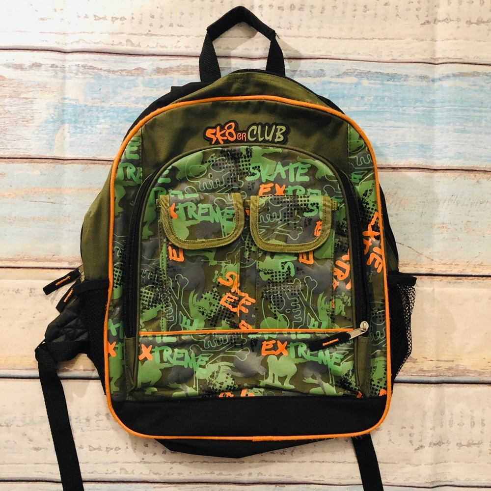 Boys Skater Club Extreme Backpack 🛹